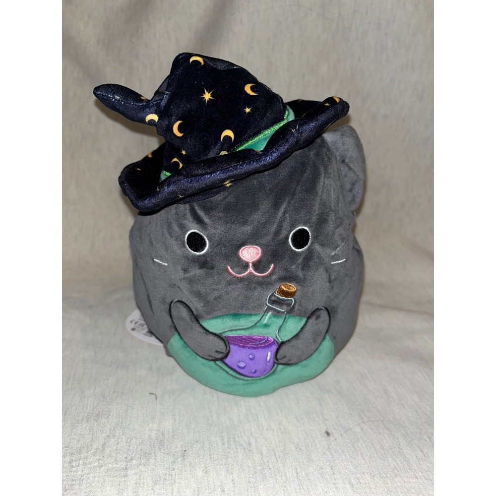 Squishmallow FlipAMallows Roslyn & Cleo Witch Cat Halloween Plush - Picture 7 of 8